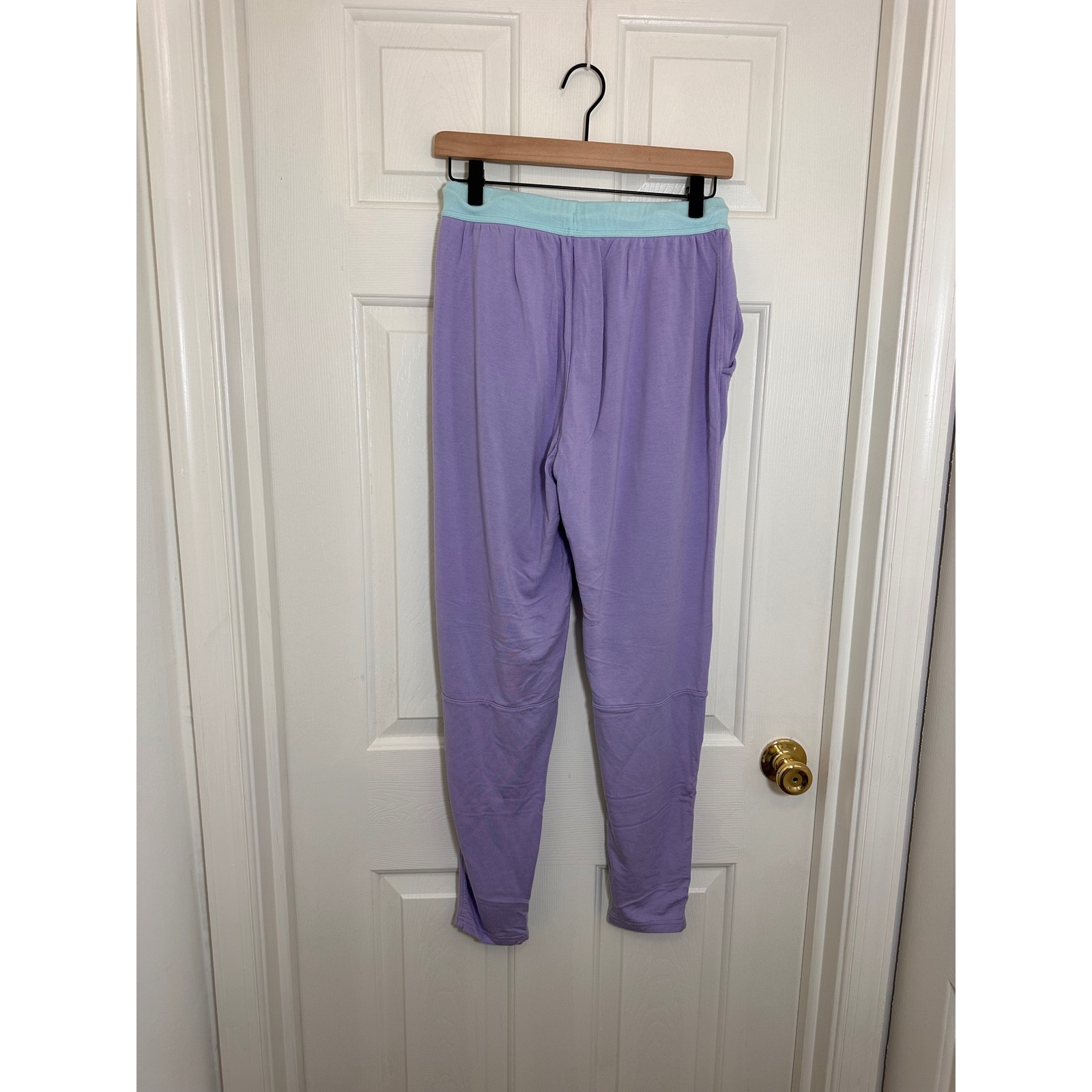 Jambys Women Purple Mint Modal Pajama Set Long Sleeve Jamtee Long Jambys S — image 7 of 7